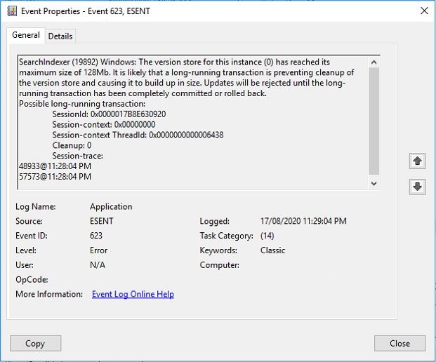 Indexing 623 Error.JPG